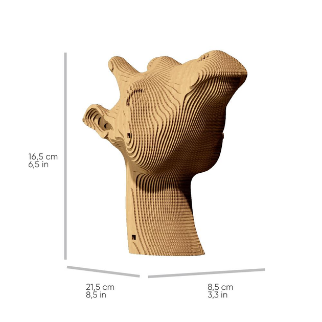 Картонний конструктор "Cartonic 3D Puzzle GIRAFFE", CARTGIR 5