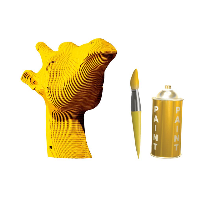 Картонний конструктор "Cartonic 3D Puzzle GIRAFFE", CARTGIR 7