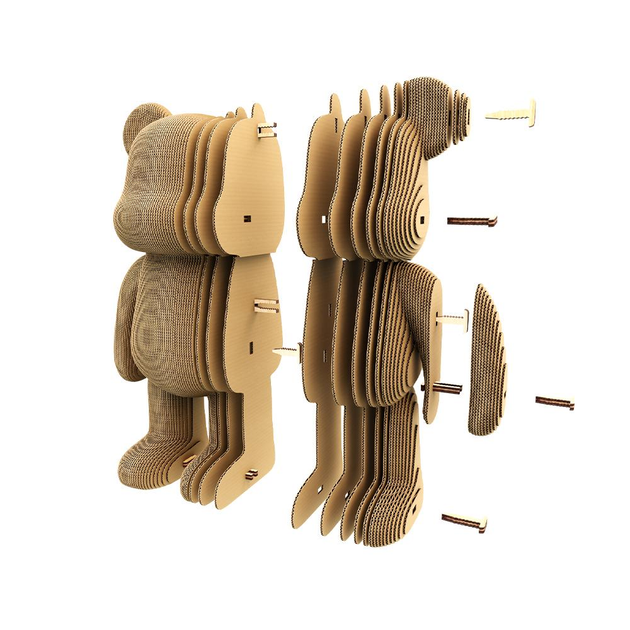 Картонний конструктор "Cartonic 3D Puzzle ARTY BEAR", CARTARTBEAR 3