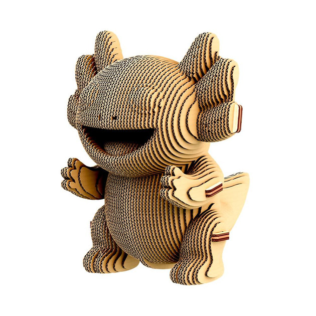 Картонний конструктор "Cartonic 3D Puzzle AXOLOTLS TRIO", CARTTRIOAXOL 3