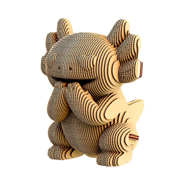 Картонний конструктор "Cartonic 3D Puzzle AXOLOTLS TRIO", CARTTRIOAXOL 5