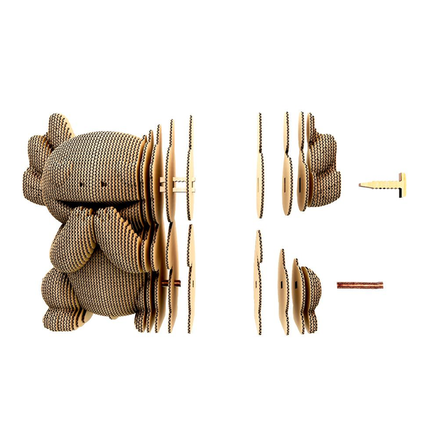 Картонний конструктор "Cartonic 3D Puzzle AXOLOTLS TRIO", CARTTRIOAXOL 10