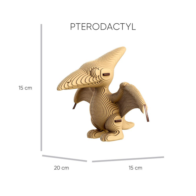 Картонний конструктор "Cartonic 3D Puzzle DINOS TRIO", CARTTRIODINO 6