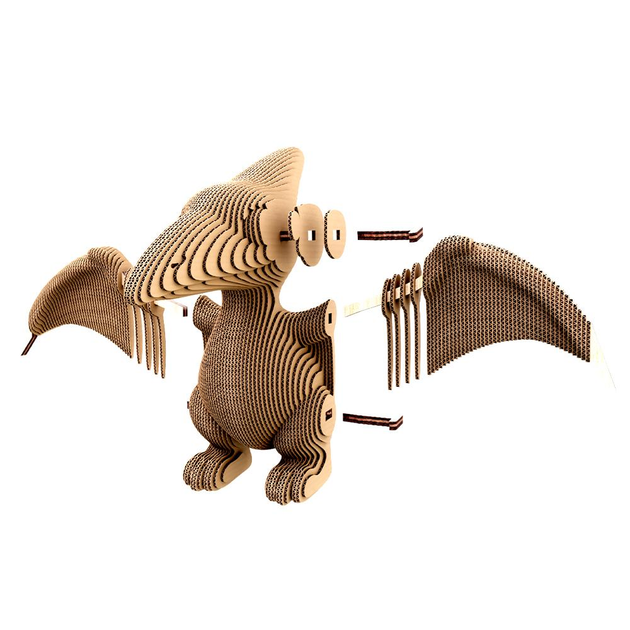 Картонний конструктор "Cartonic 3D Puzzle DINOS TRIO", CARTTRIODINO 9