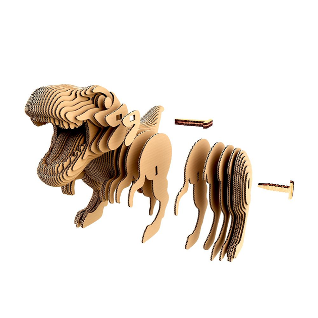 Картонний конструктор "Cartonic 3D Puzzle DINOS TRIO", CARTTRIODINO 10