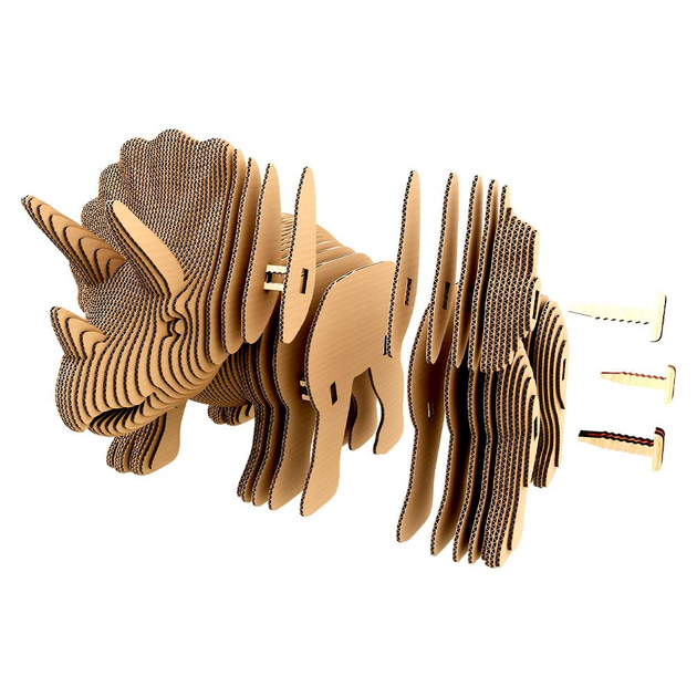 Картонний конструктор "Cartonic 3D Puzzle DINOS TRIO", CARTTRIODINO 11
