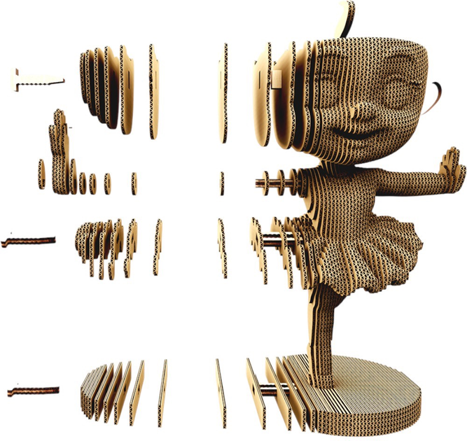 Картонний конструктор "Cartonic 3D Puzzle SURPRISE TRALALERO TRALALA & FRIENDS", CARTSURPTRA 8