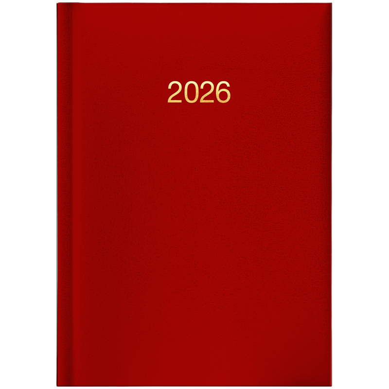 Щоденник 2026 кишеньковий Miradur, червоний, 73-736 60 206
