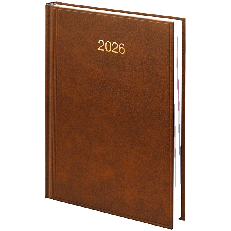 Щоденник 2026 Стандарт Miradur, коричневий, 73-795 60 706 2