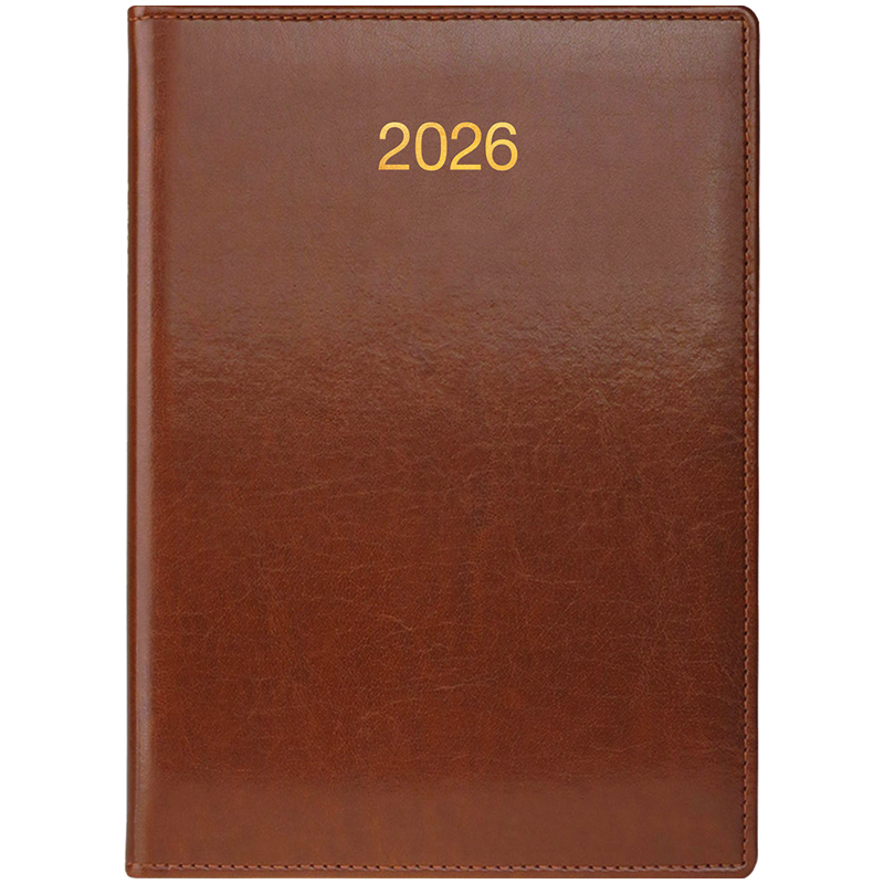 Щоденник 2026 Стандарт Soft, коричневий, 73-795 36 706