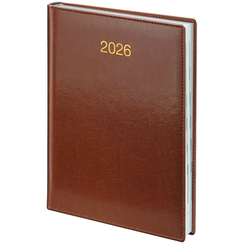 Щоденник 2026 Стандарт Soft, коричневий, 73-795 36 706 2
