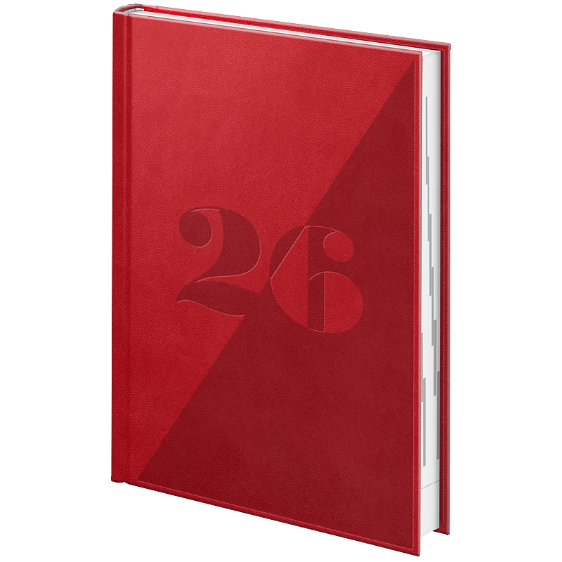 Щоденник 2026 Стандарт Torino Trend, кораловий, 73-795 38 246 2