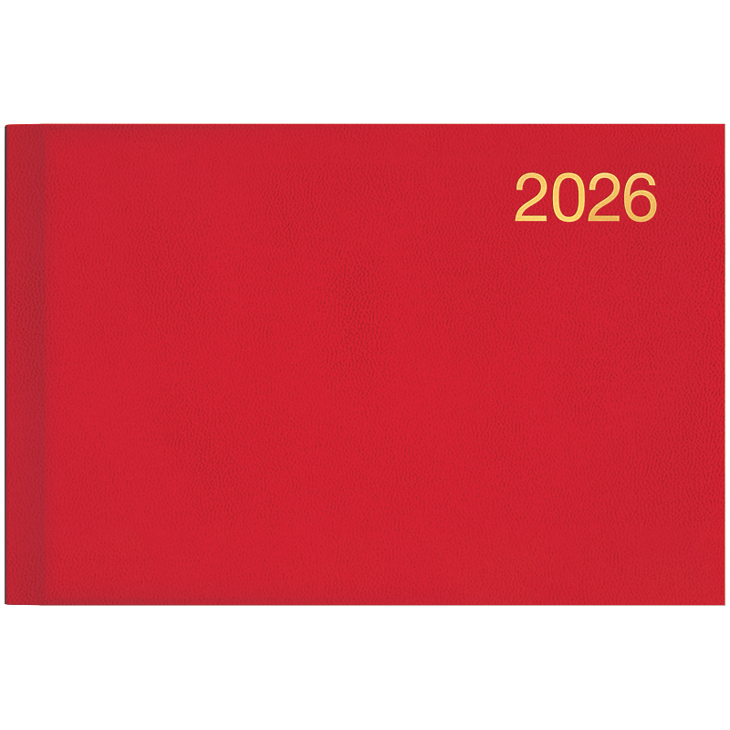 Еженедельник 2026 карман. Miradur, красный, 73-755 60 206