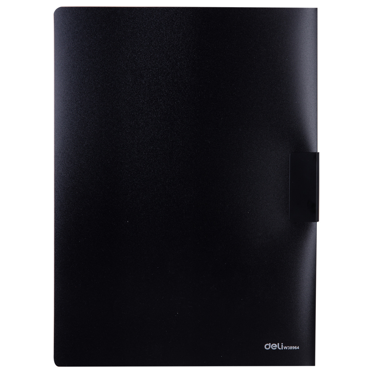 Папка A4 з затиском прозор. верх вертик. Deli 38964Е мiкс (39677) 2
