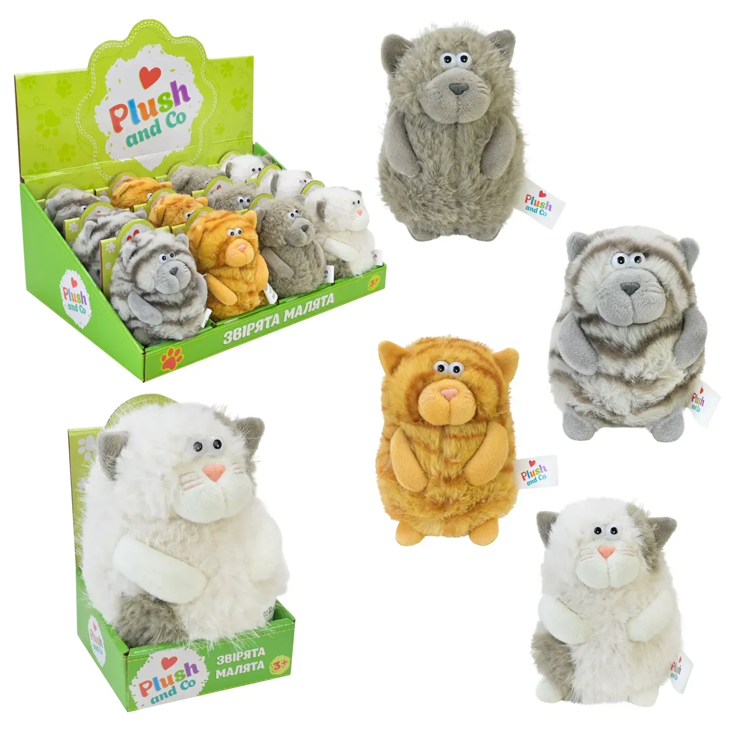 М`яка іграшка Plush and Co 13 см, в дисплеї, PLC25015