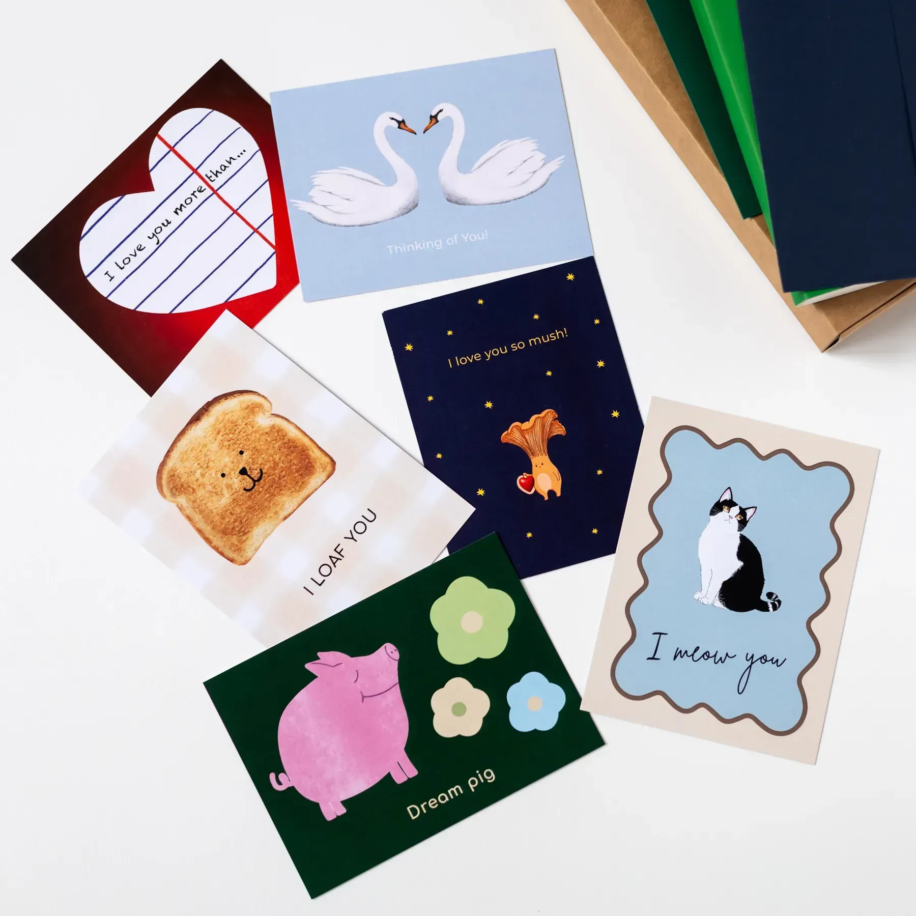 Листівка з конвертом A6 "Гриб", Cobart, СS-GС-003 1