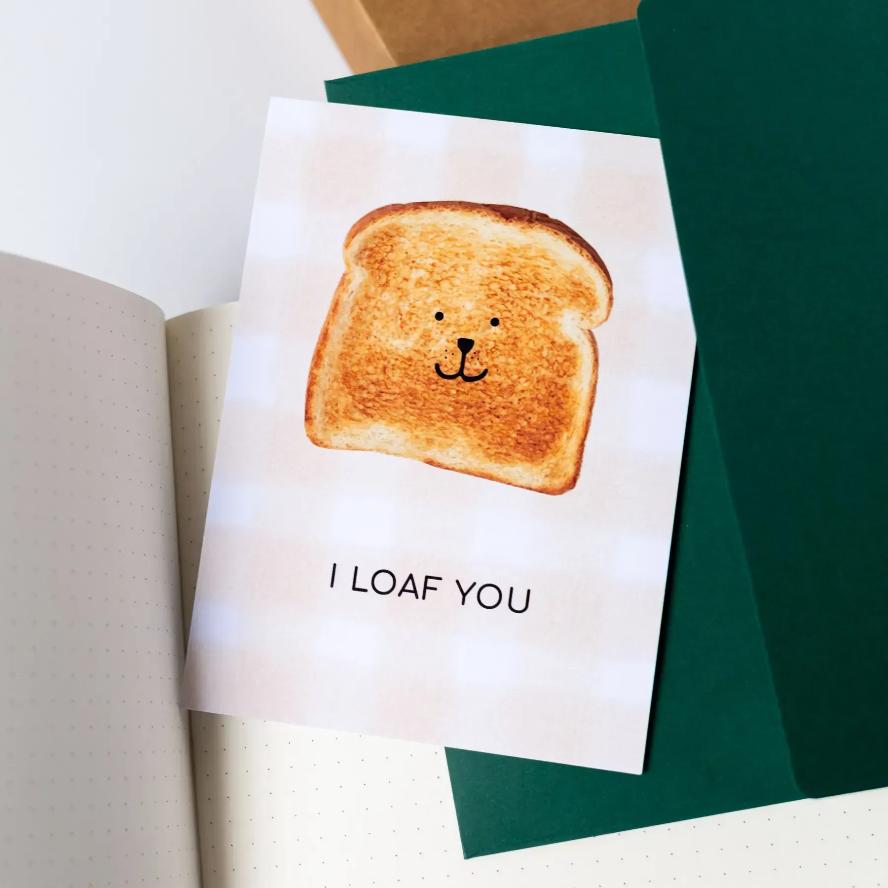 Открытка с конвертом А7 "Тост", Cobart, СS-GС-009 3