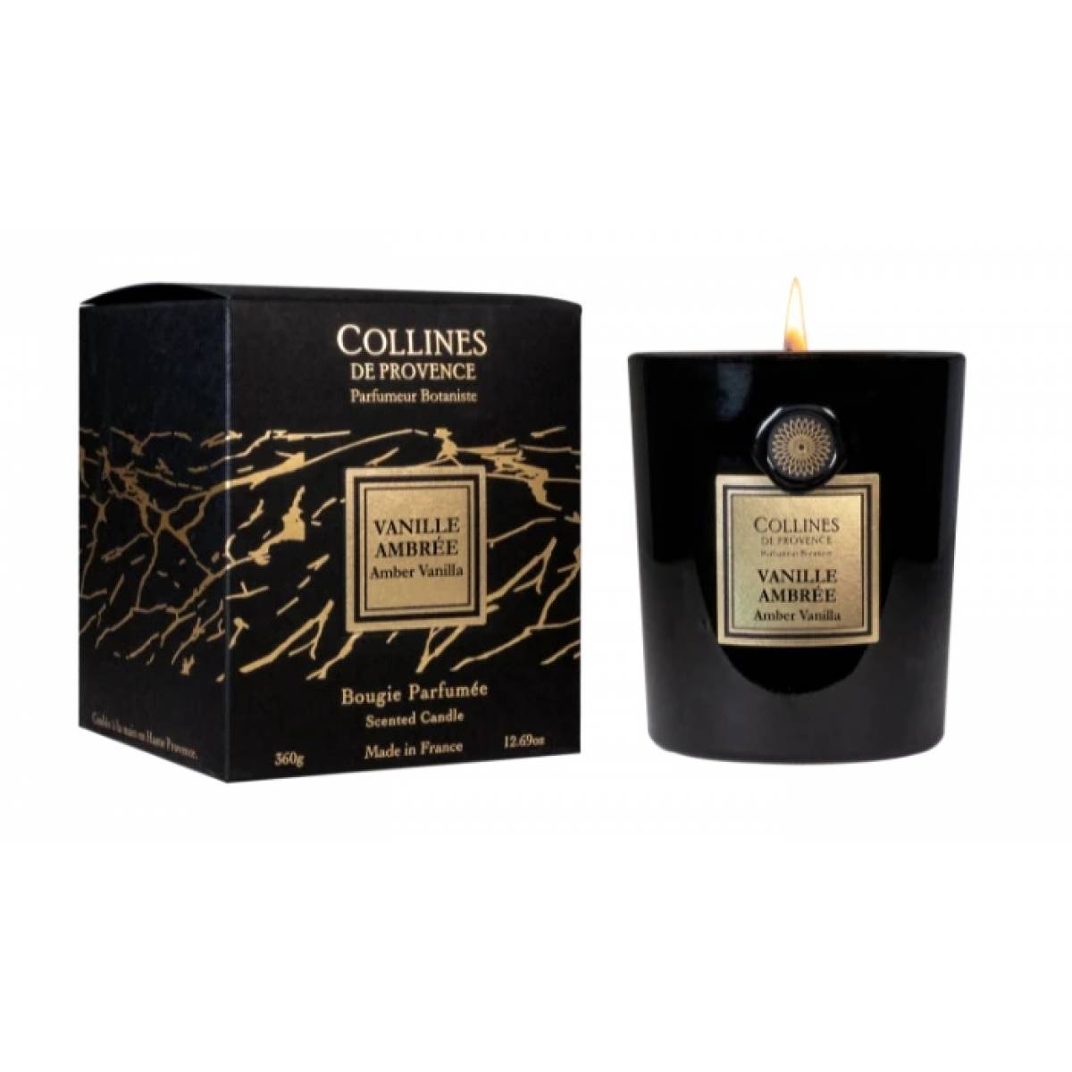 Свеча "Амбра-Ваниль" 360г, C3672VAM, Collines de Provence 2