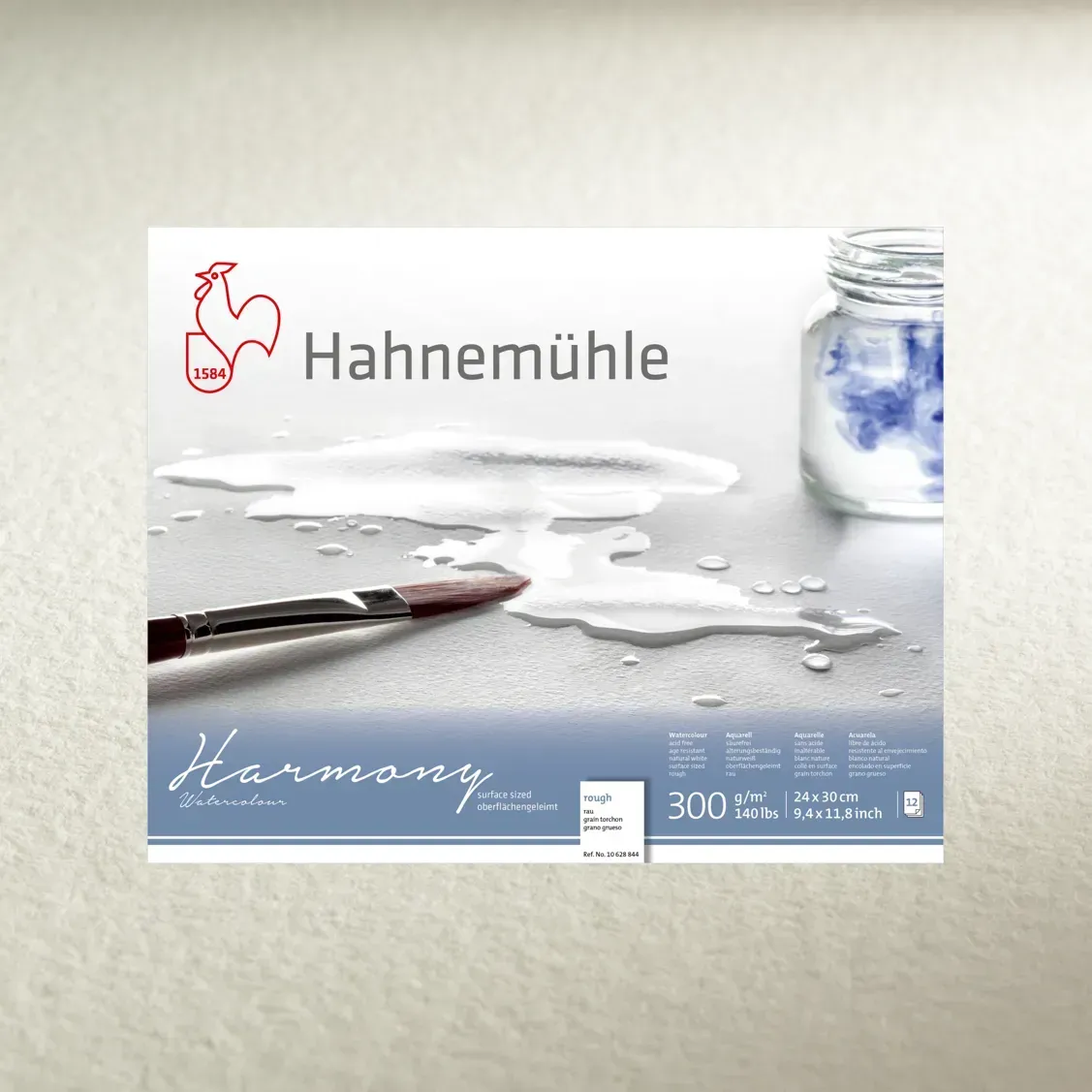 Альбом для акварелі WC Harmony блок, 12а, 300г НР, А4 Hahnemuhle