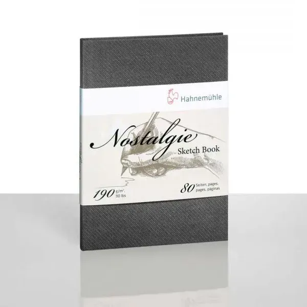Скетчбук «Nostalgie», тв.плетіння, портретна орієнтація, 40а,190г, А6, Hahnemuhle, 10628692