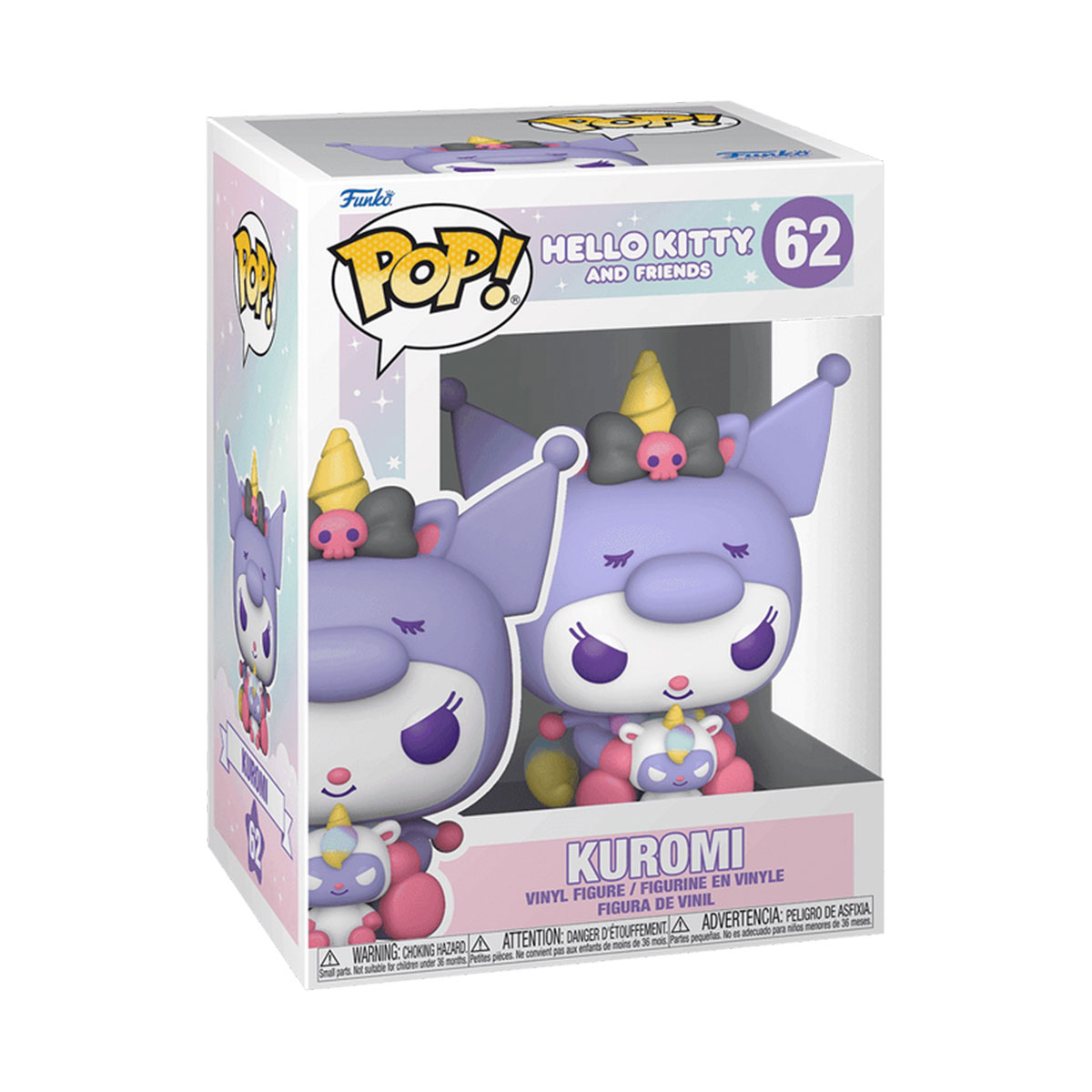 Фігурка Funko Pop! cерії "Sanrio: Hello Kitty" - Куромі (вечірка єдинорогів), 65750 1