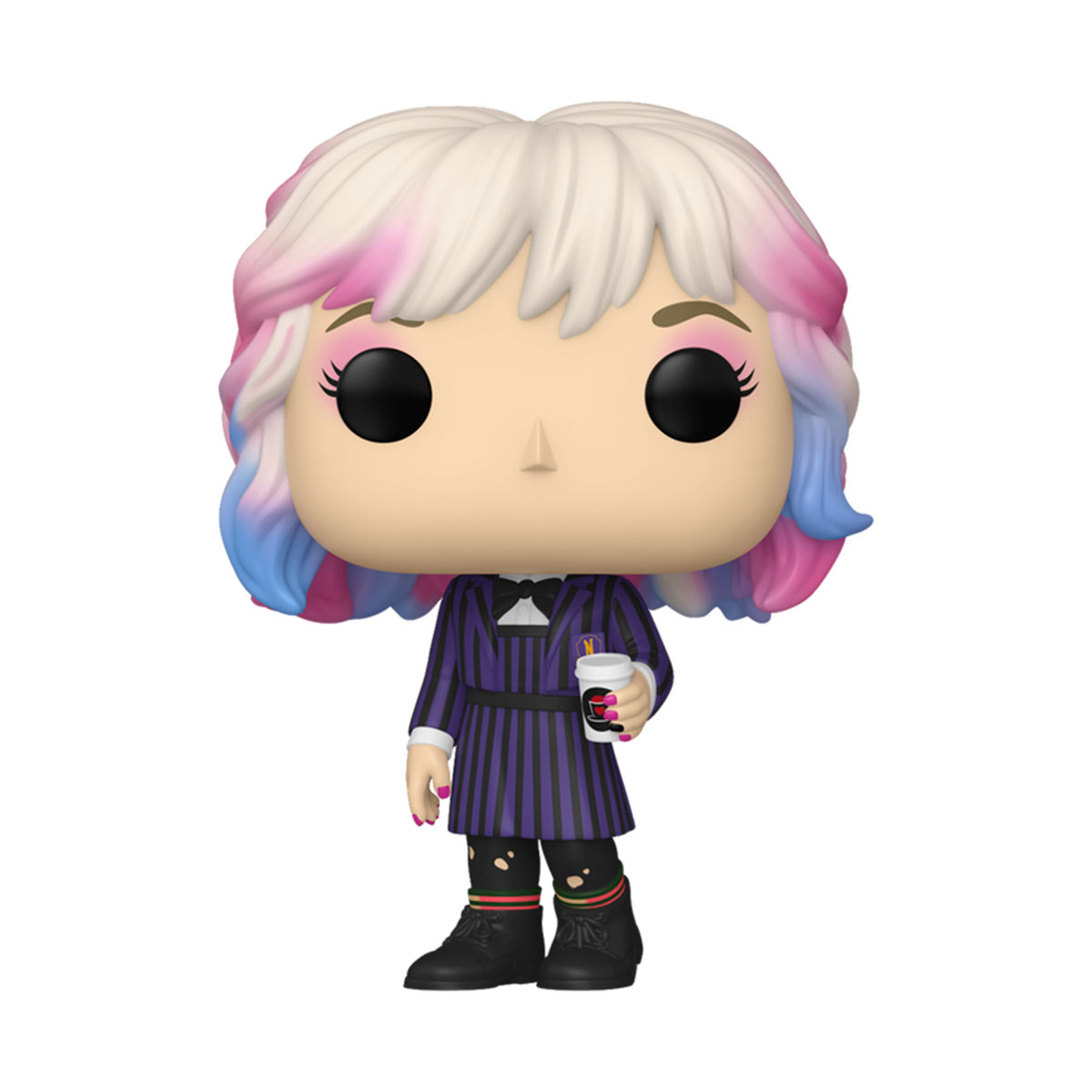 Фігурка Funko Pop! серії "Венздей 2" -  Енід сінклер з кавою, 86681