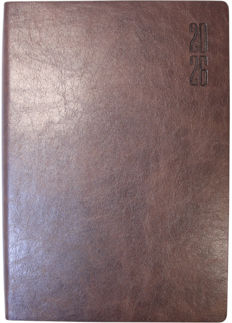 Дневник датированный А5, 320 стр., кожзам, арт.9911
