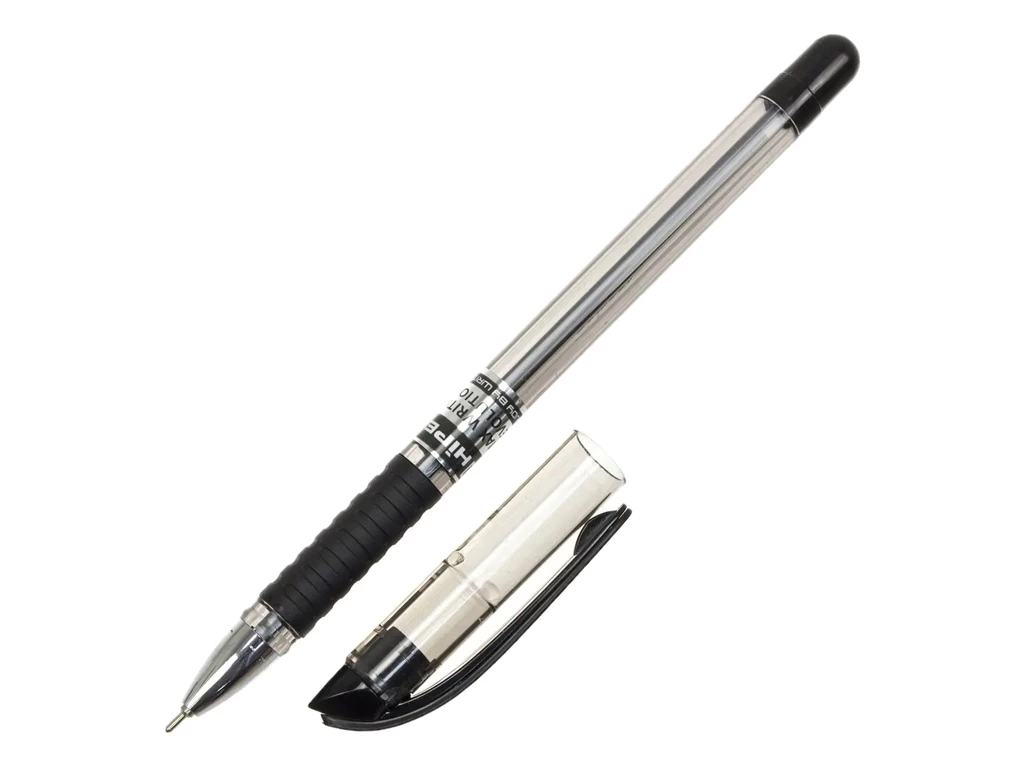 Ручка масляна Hiper Max Writer HO-335 2500м 0,7мм чорна