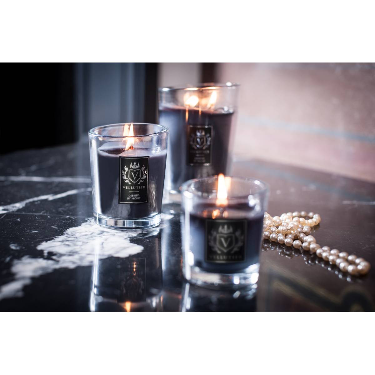 Свічка "Нічні мрії" 90 г (S), V63013, Vellutier 2