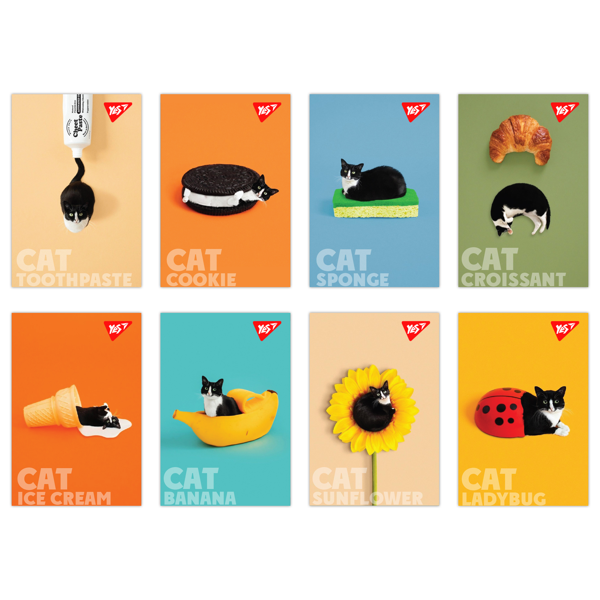Блокнот А7 48 арк. кл. "Catstyle" YES, 152099
