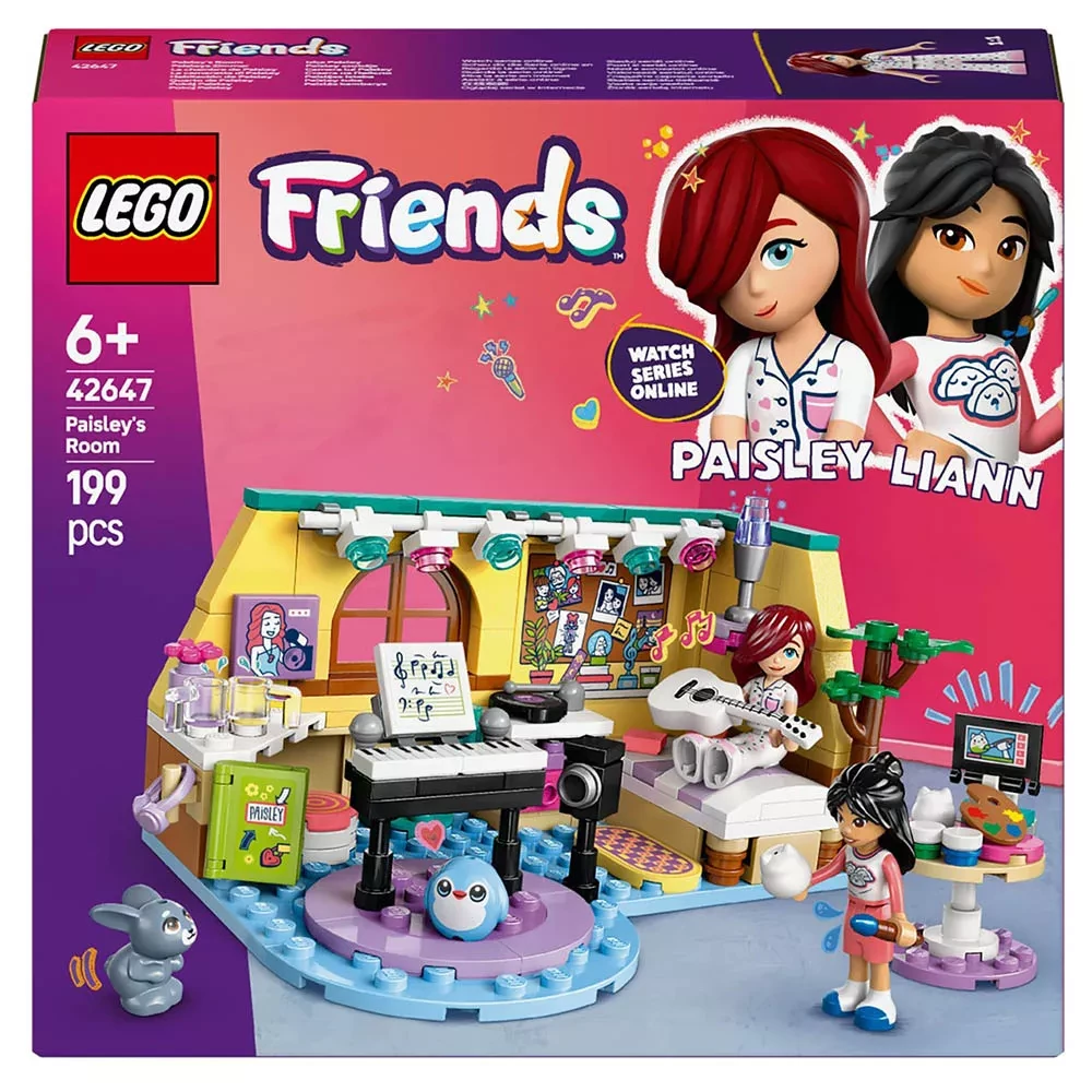 Конструктор Lego Friends "Кімната Пейслі", 42647