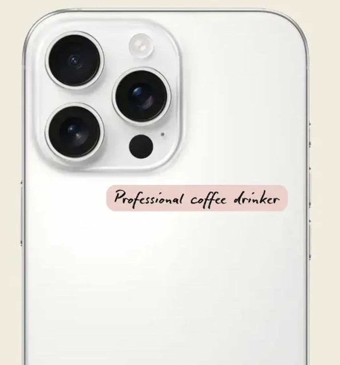 Стікер 3D "Professional coffee drinker" Cobart