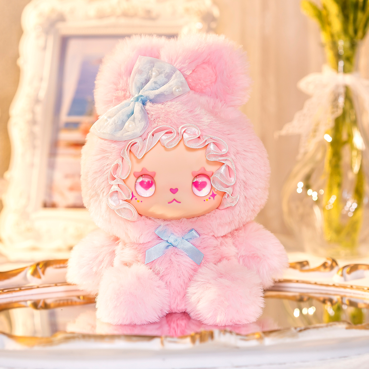 Коллекционная мягкая игрушка с кольцом POP TOP Lucky Emma серии "Lovely Emma" - ЗАЙЧЕНКИ(дисп., в асс.), MJ-000090 4