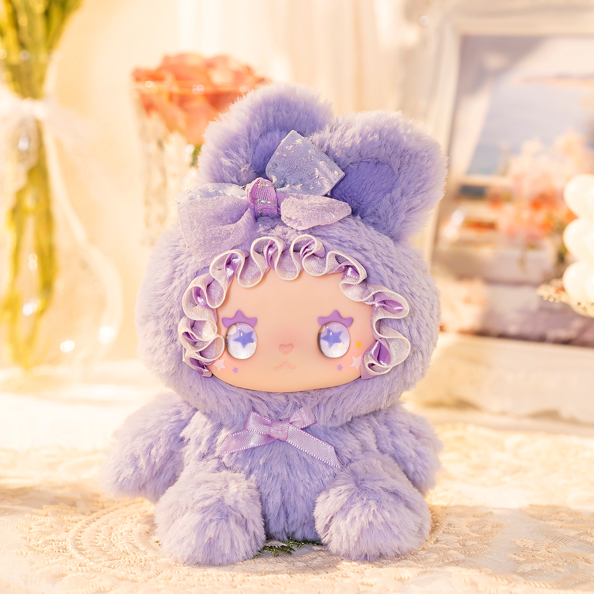 Коллекционная мягкая игрушка с кольцом POP TOP Lucky Emma серии "Lovely Emma" - ЗАЙЧЕНКИ(дисп., в асс.), MJ-000090 6