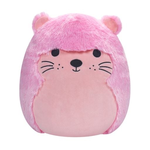 Мягкая игрушка SQUISHMALLOWS – РОЗОВАЯ ВИДРА, 30 cm, SQCR00344