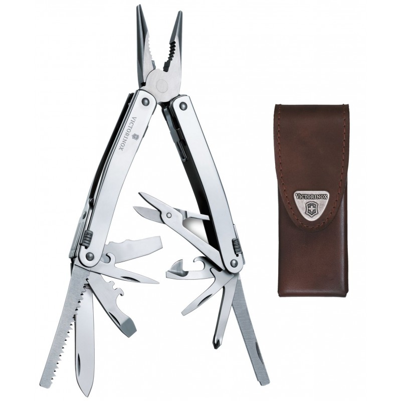Мультитул Swisstool Spirit X 105мм/26функ+кор.кож.чехол, Victorinox, Vx30224.L 1