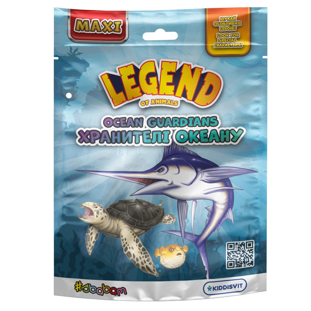 Стретч-іграшка у вигляді тварини серії Legend Of Animals максі - Хранителі океану (в дисп.), 106/CN24
