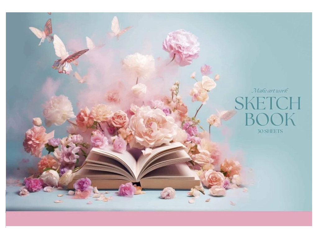 Альбом для малювання 30 арк. "Star" на склейці (0355) 1