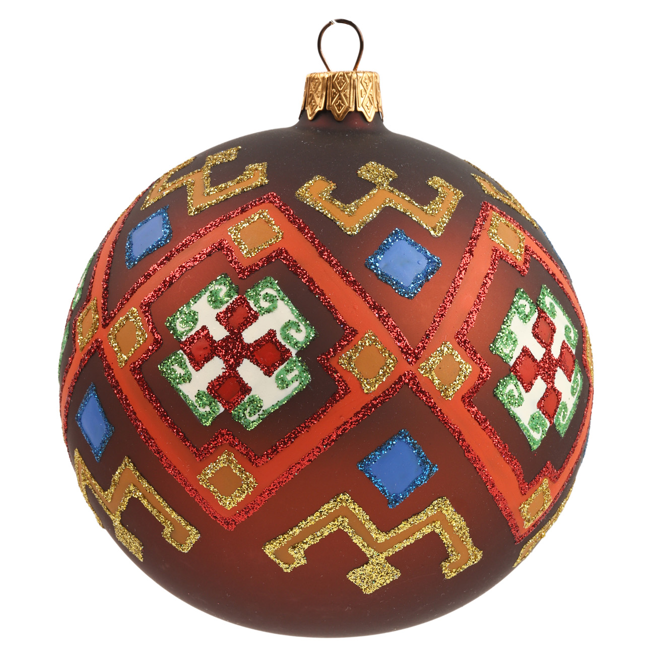 Набір куль високохудожніх "Гуцульщина" в упаковці 2