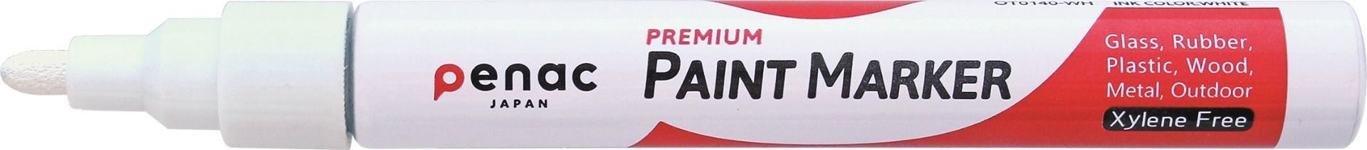 Маркер Premium Paint Marker білий, PENAC, OT0140-WH 2
