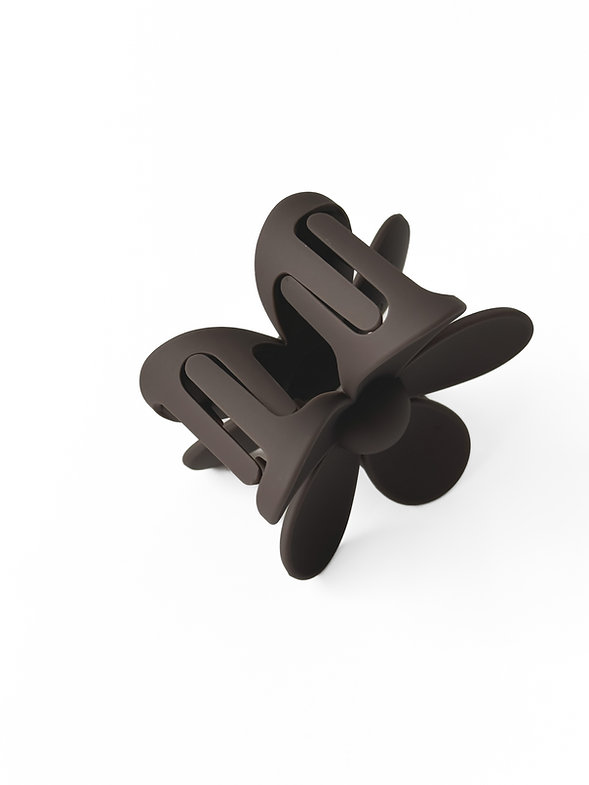 Краб цветок матовый коричневый 7см, N090/1 1