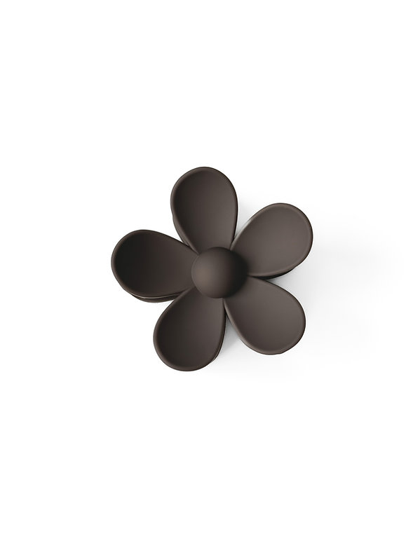 Краб цветок матовый коричневый 7см, N090/1