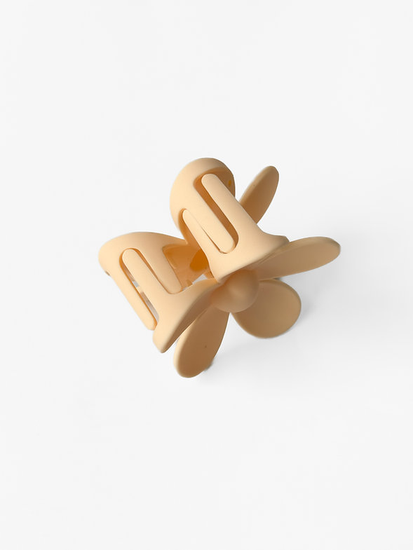 Краб квітка матова персікова  7см, N090/2 1