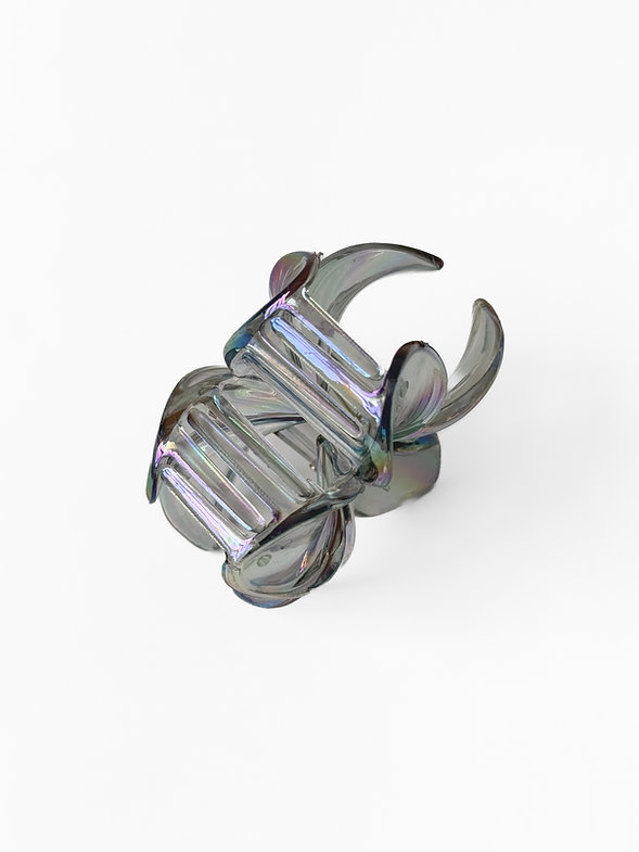 Краб лілія прозора сірий, N091/1 2