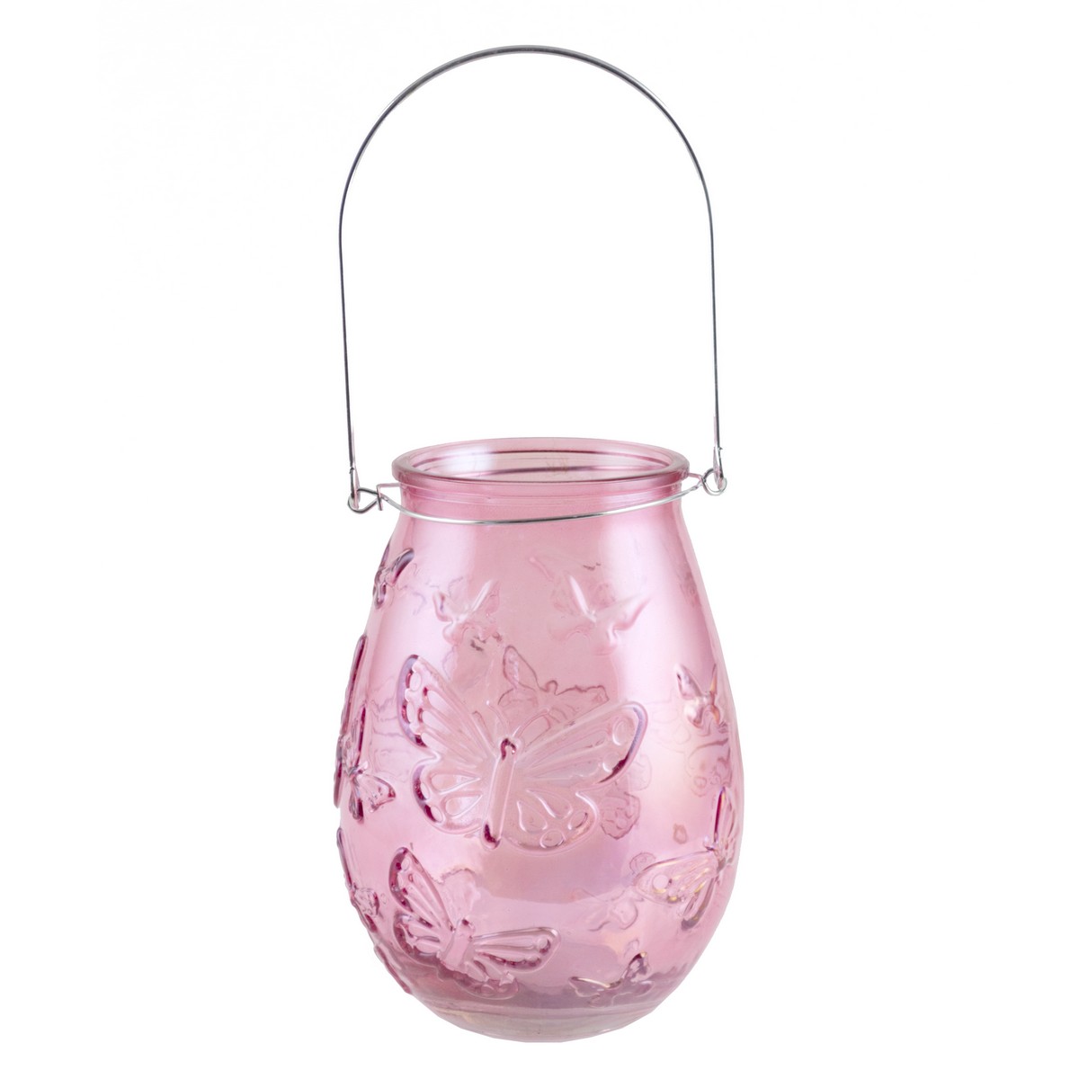 Свічник декоративний скляний "Belina" h=17 см/d=12 см, лакован., мікс кольорів (3 види), 2021964 1