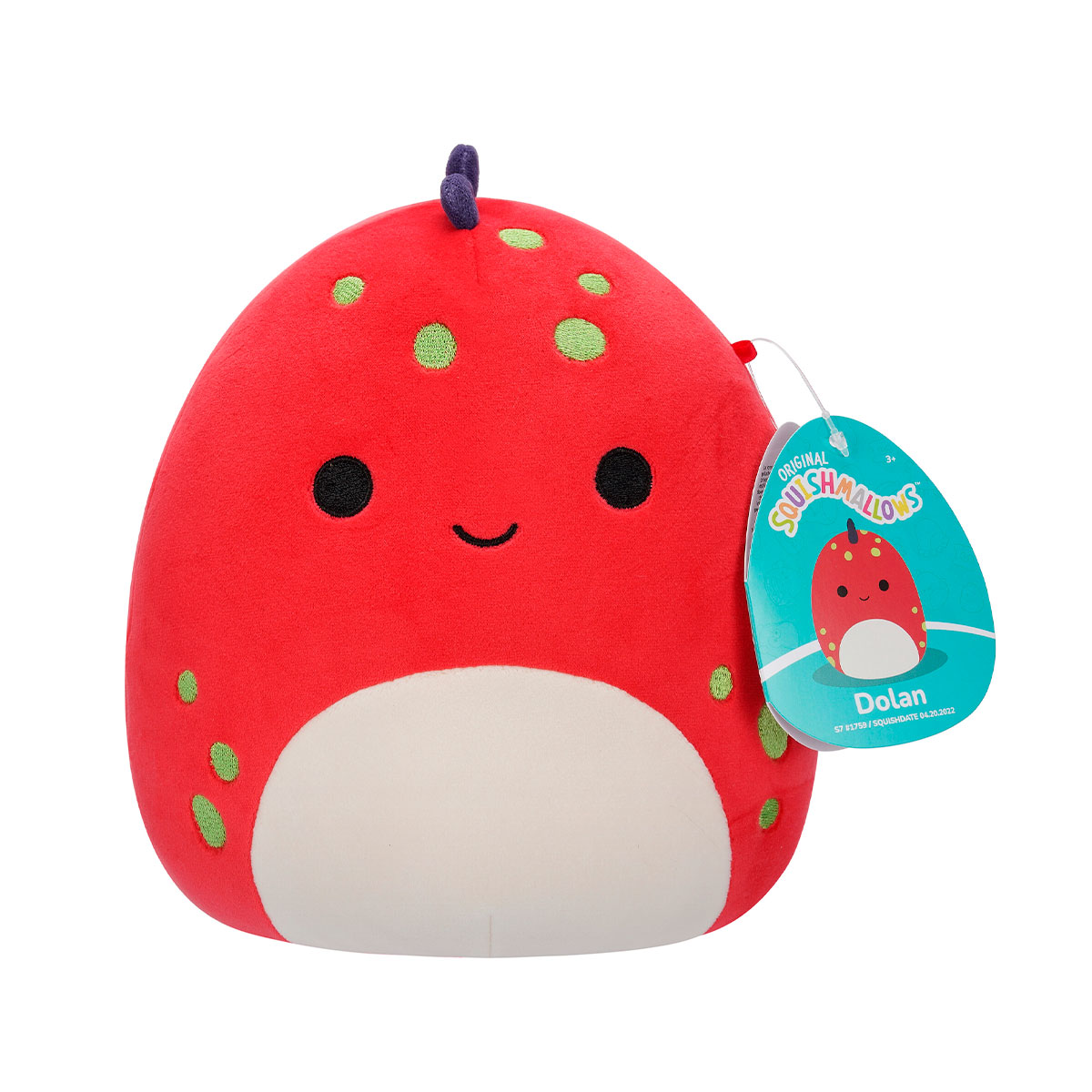 Мягкая игрушка SQUISHMALLOWS - ДИНО ДОЛАН, 19 см, SQCR05399 6