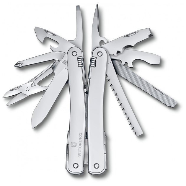 Мультитул Swisstool Spirit MX 105мм/24функ+черный нейлон.чехол, Victorinox, Vx30224.MN