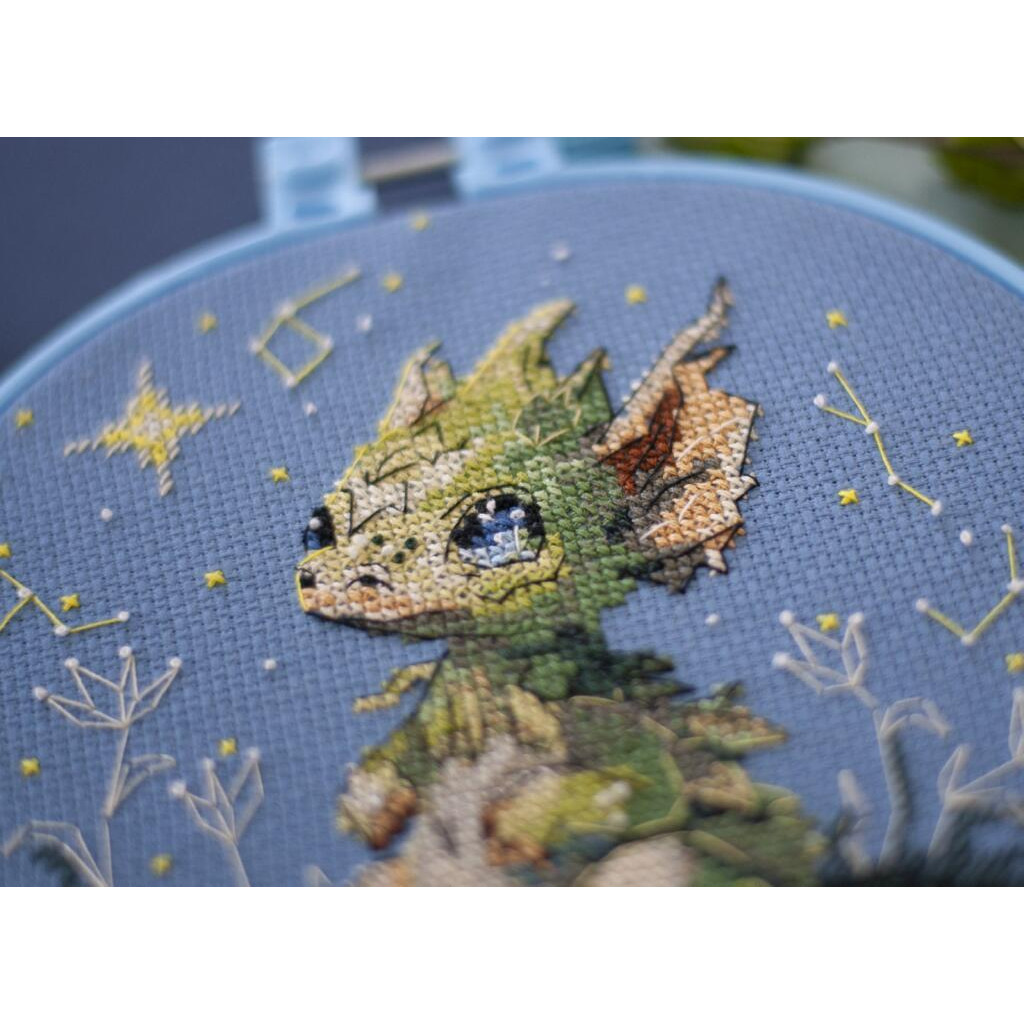 Набір для вишивання хрестиком "Запалювач зірок", AHM-087 2