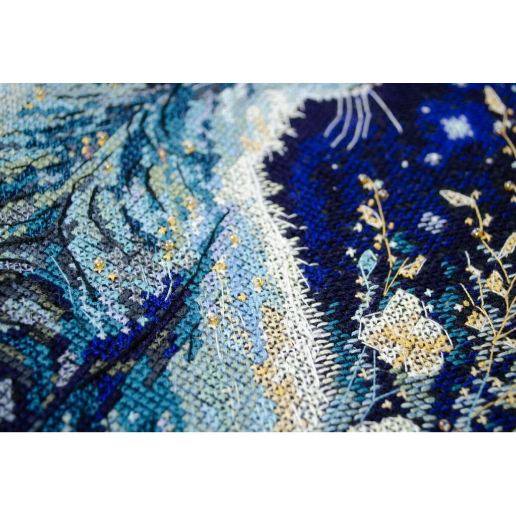 Набір для вишивання хрестиком "Нічна гостя", AH-197 2