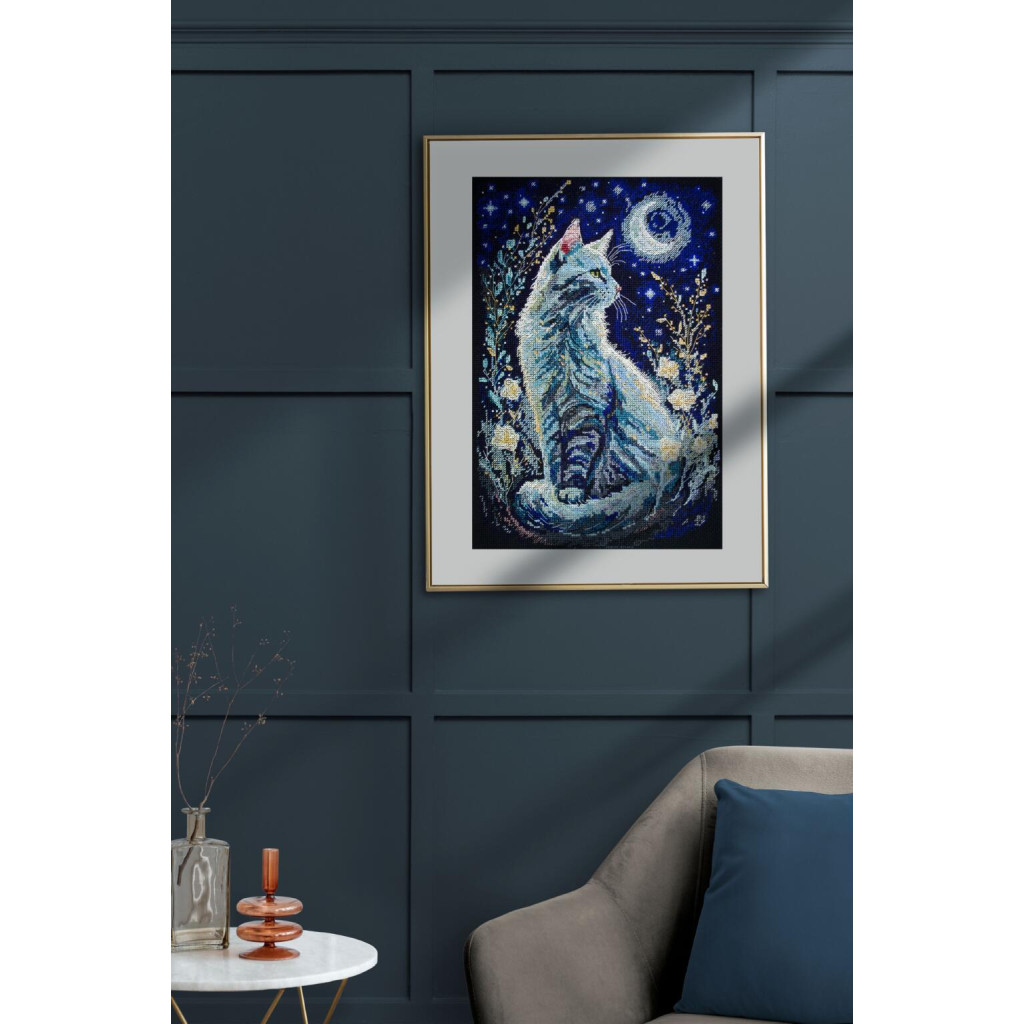 Набір для вишивання хрестиком "Нічна гостя", AH-197 7